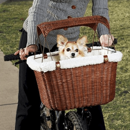 bicycle baskets for dogs tagalong wicker pet bicycle basket spots kennel bicycle baskets for dogs tagalong wicker pet bicycle basket spots kennel